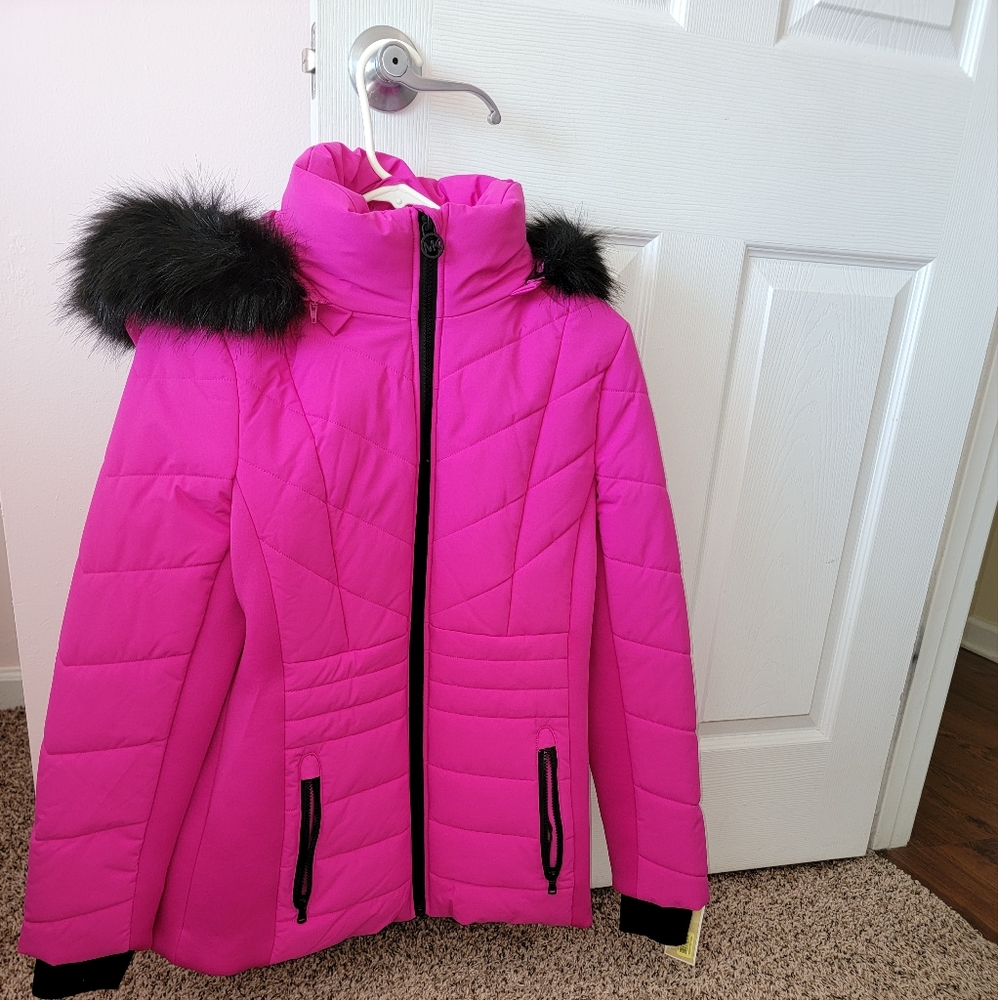 Hot Pink Michael Kors Winter Coat
